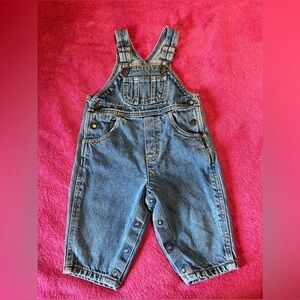 Classic Blue Denim Kids Overalls